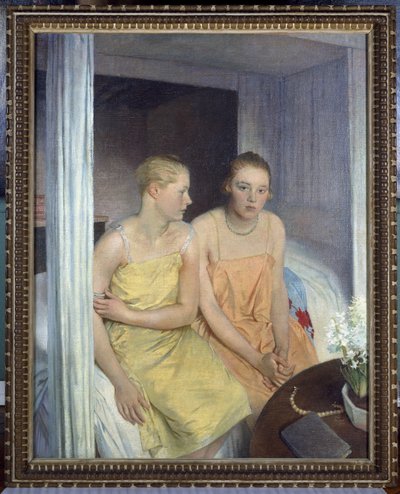Gabrielle e Rosemary, 1928 da Glyn Warren Philpot